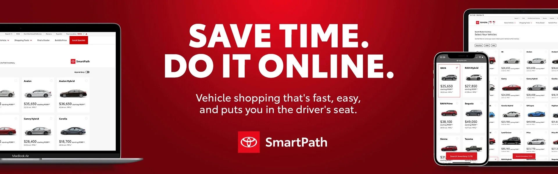SmartPath to help make car shopping easy.